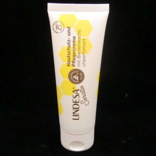 Lindesa Sensitiv Hautschutzsalbe unparfümiert mit Bienenwachs 75ml PE-Tube